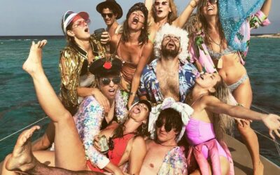 Ibiza Frills, Thrills & Head Scarfs.