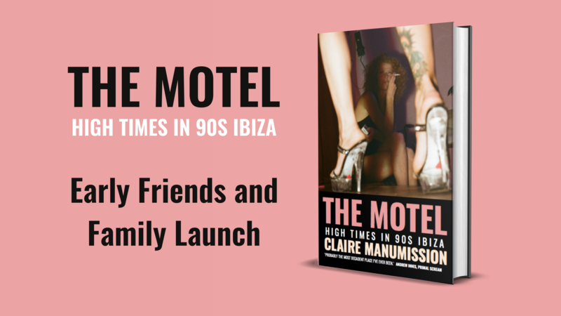 Mike & Claire Launch New Manumission Motel Ibiza Book