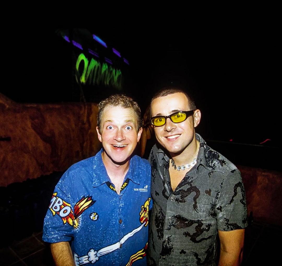 harry enfield and judge jules ibiza 1999